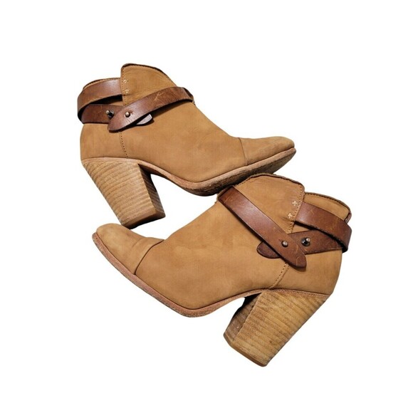 rag & bone Shoes - Rag & Bone Harrow $495 Women's Booties Ankle Boots Size EU 37 US 6.5 Brown